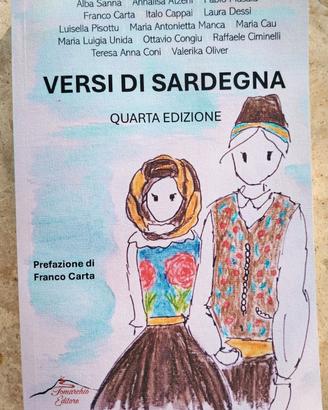 Libro "Versi di Sardegna" - Antologia poetica 