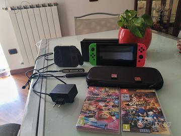 Nintendo switch+ accessori
