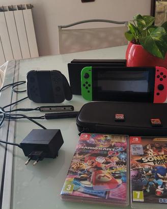 Nintendo switch+ accessori