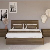 Letto Conforama Matimoniale a cassettiera completo