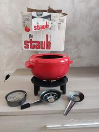pentola in ghisa per fonduta