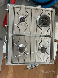 Piano cottura a gas smeg