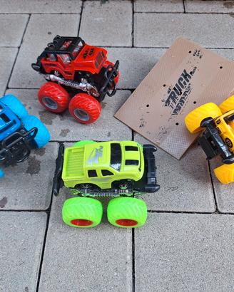 Monster truck e rampa