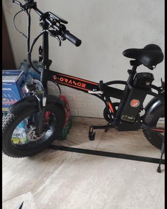 Bici Elettrica  pieghevole i-Orange - ottime condi