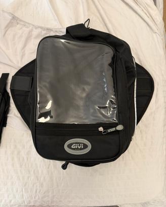 Borda serbatoio GIVI magnetica con cinghie