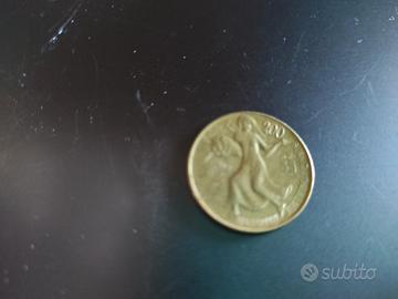 moneta 200 lire commemorativa FAO