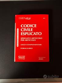 Codice Civile Esplicato ed.24ª (2020)