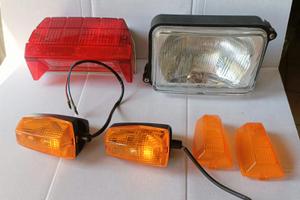 Gilera KZ KK 125 faro anteriore posteriore frecce