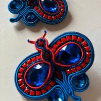 Orecchini Soutache Farfalle