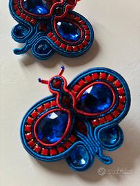 Orecchini Soutache Farfalle