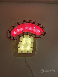 Luminaria SUPER FUNGO ROSSO DI SUPER MARIO BROS