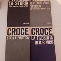 Benedetto Croce 4 libri