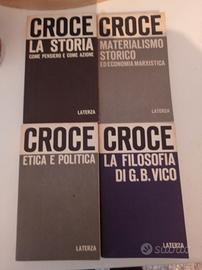 Benedetto Croce 4 libri