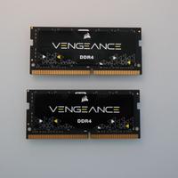 Ram Corsair 2 X 16gb ddr4 3200mhz C22 per laptop