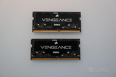 Ram Corsair 2 X 16gb ddr4 3200mhz C22 per laptop