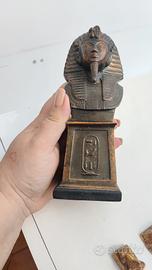 🗿 Busto Vintage del Faraone Tutankhamon (Re Tut)