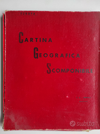 Cartina geografica scomponibile Europa