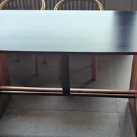 AFRA e TOBIA SCARPA Tavolo Torcello  in noce 1964