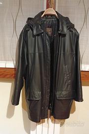 Giaccone da uomo in pelle