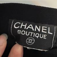 Gonna lunga nera maxi Chanel Originale