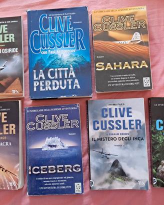 libri  rollins  e cussler 