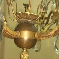 Lampadario anni 30 a 12 luci