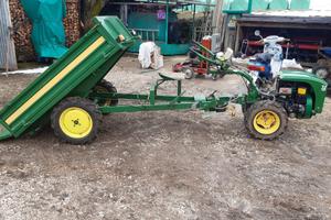 Rimorchio motocoltivatore