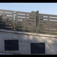 Recinzione pantografata su misura