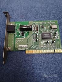 Scheda modem U.S. Robotics 64-993409-00 rj45 PCI