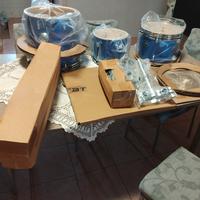 batteria strumento musicale ds speech drum blue