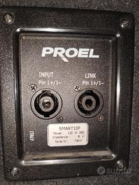 casse PROEL più amplificatore