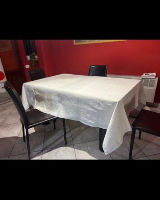 Tovaglia elegante misto cotone e lino