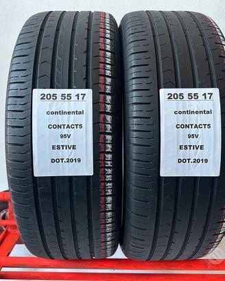 2 gomme 205 55 17 Continental