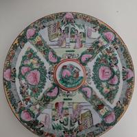 Piatto decorazione cinese vintage 