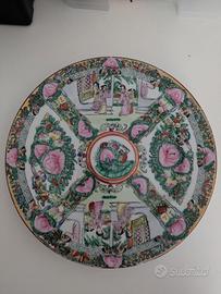 Piatto decorazione cinese vintage 