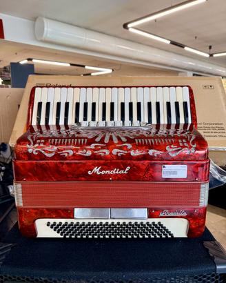 MONDIAL STRADELLA 120B ROSSA + CINGHIE