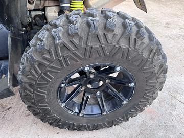 Ruote complete quad 30 10 14 come nuove