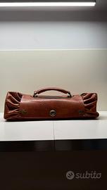 BORSA DONNA IN CUOIO ANNI 80’ CON MANICO