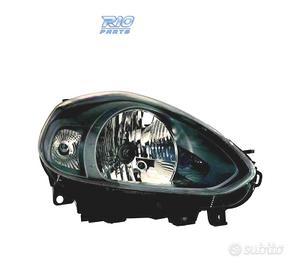 FANALE DESTRO PER FIAT PUNTO EVO 09- FONDO NERO