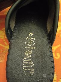 Pantofole uomo vera pelle Plantas