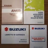 Libretti scooter Burgman AN400