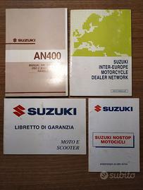 Libretti scooter Burgman AN400