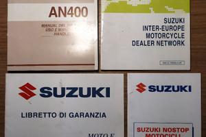 Libretti scooter Burgman AN400