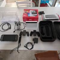NINTENDO SWITCH OLED 64 GB CON TUTTI GLI ACCESSORI