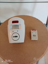 Allarme con telecomando a batteria