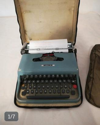 macchina da scrivere anni 60