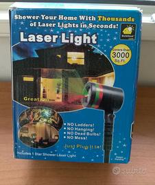 faretto luci colorate laser esterno/ interno