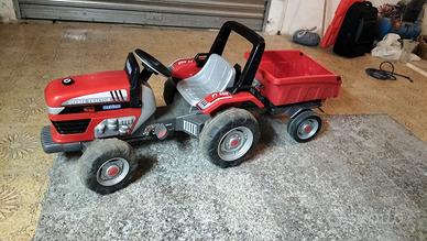 Trattore a pedali Peg-Perego con rimorchio