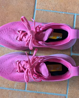 Scarpe da running Asics Gel-Nimbus 25 rosa scuro -