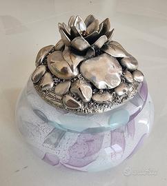 Vaso con coperchio Studio Ottaviani vintage